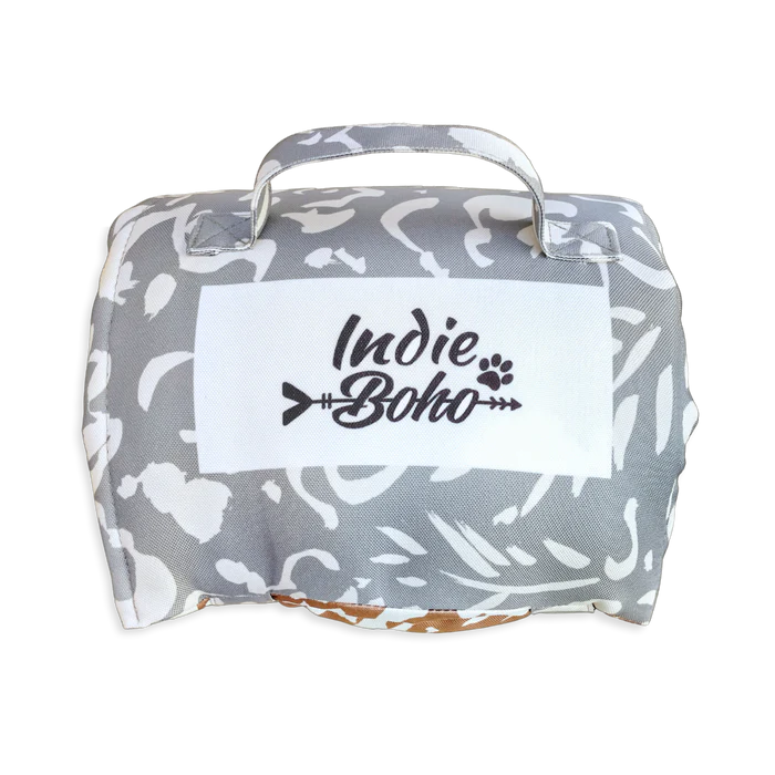Large Travel Mat | Neutral Brushstroke's - Pebble/Bark