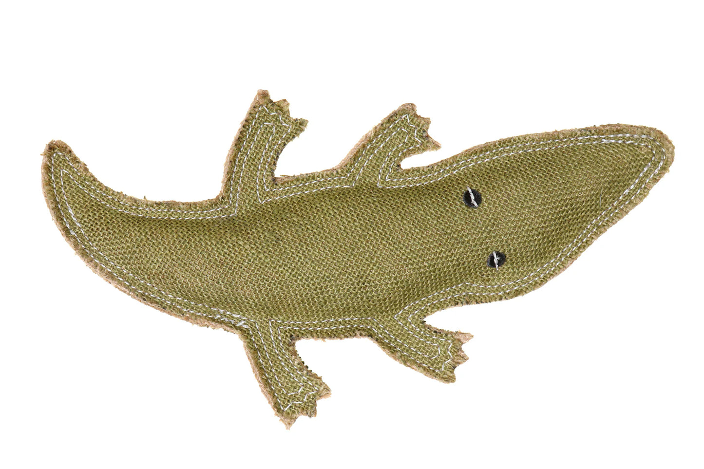 Outback Animal Toy | Corey The Croc Jute Chew Toy