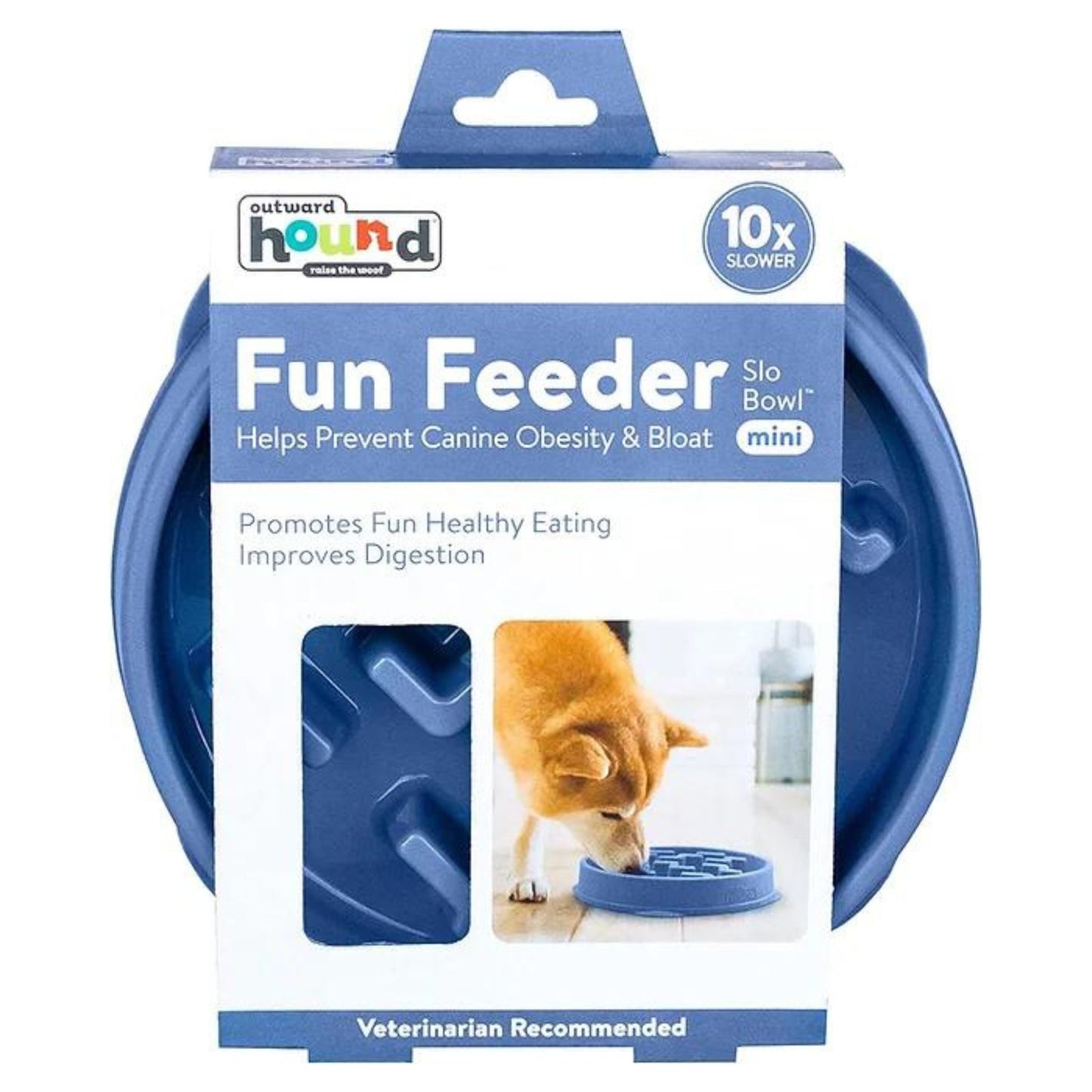 Fun Feeder Slo-Bowl | Blue Notch