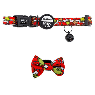 Dr. Seuss' The Grinch | Cat Collar & Bow Tie