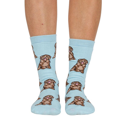 Dog Breed Socks | Blue Cavoodle