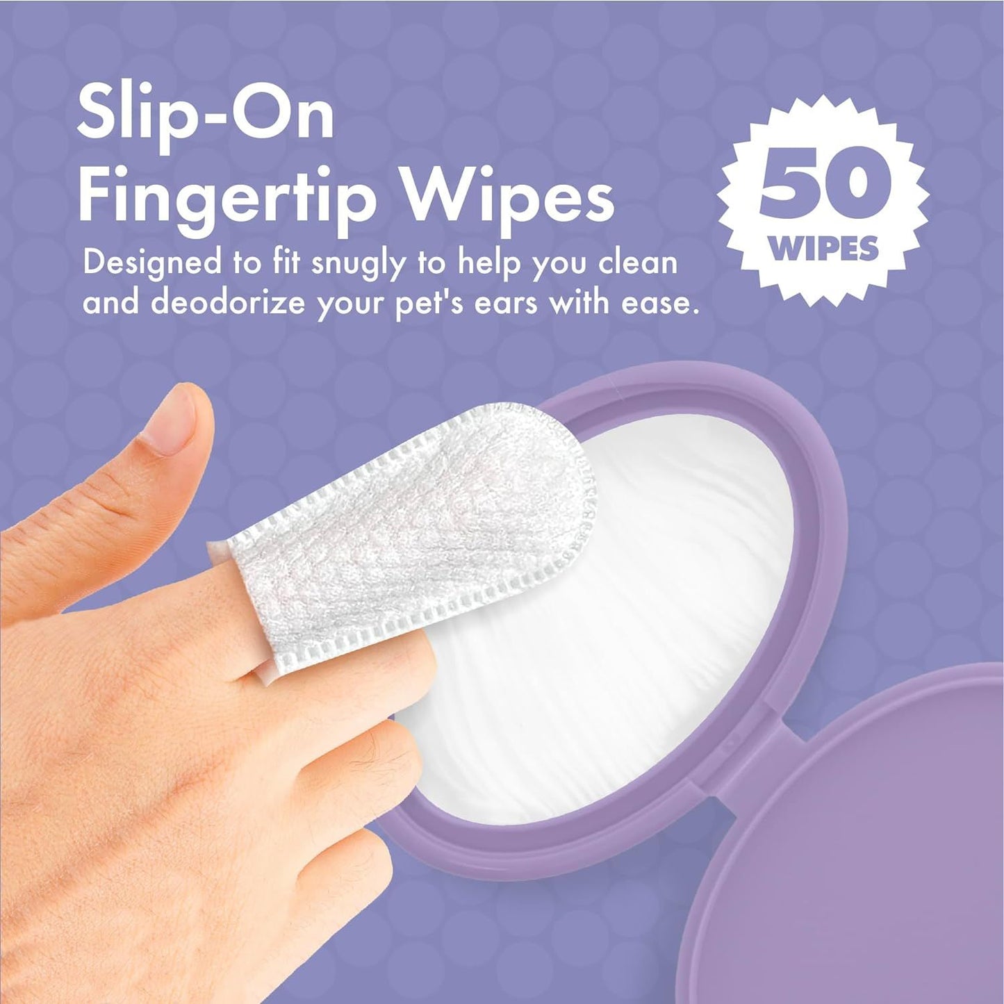 FINGERtip Pet Earwipes