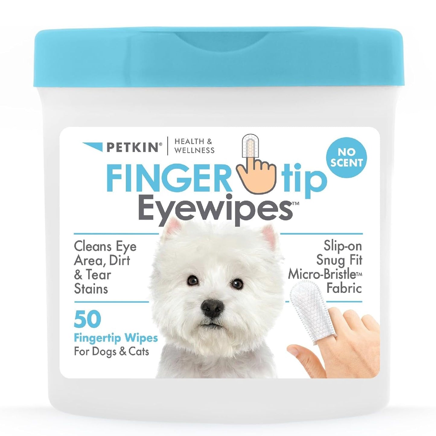 FINGERtip Pet Eyewipes