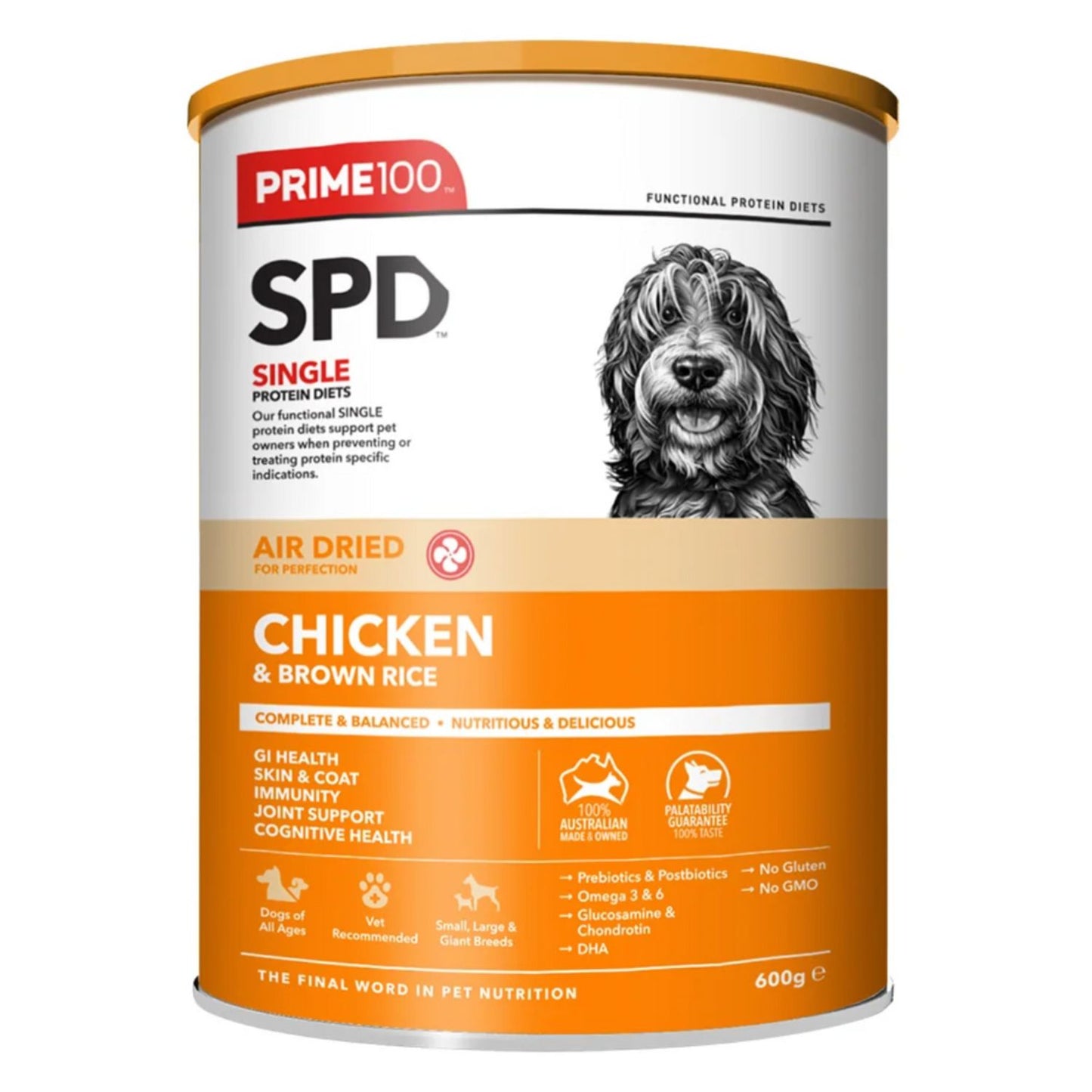 SPD Air Dried Dog Food | Chicken & Brown Rice