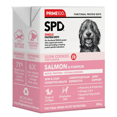 SPD Slow Cooked | Salmon & Pumpkin