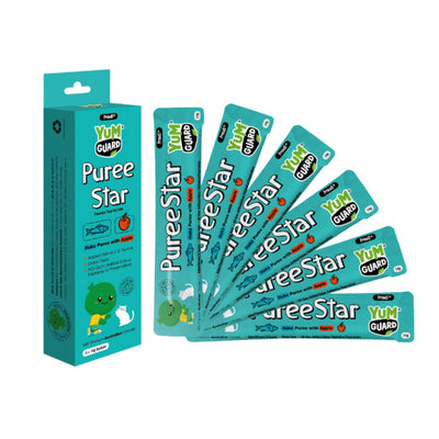 YumGuard Puree Star Cat Treat | Hake & Apple