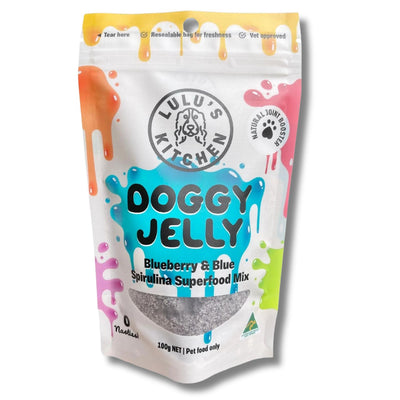 Doggy Jelly | Blueberry & Blue Spirulina