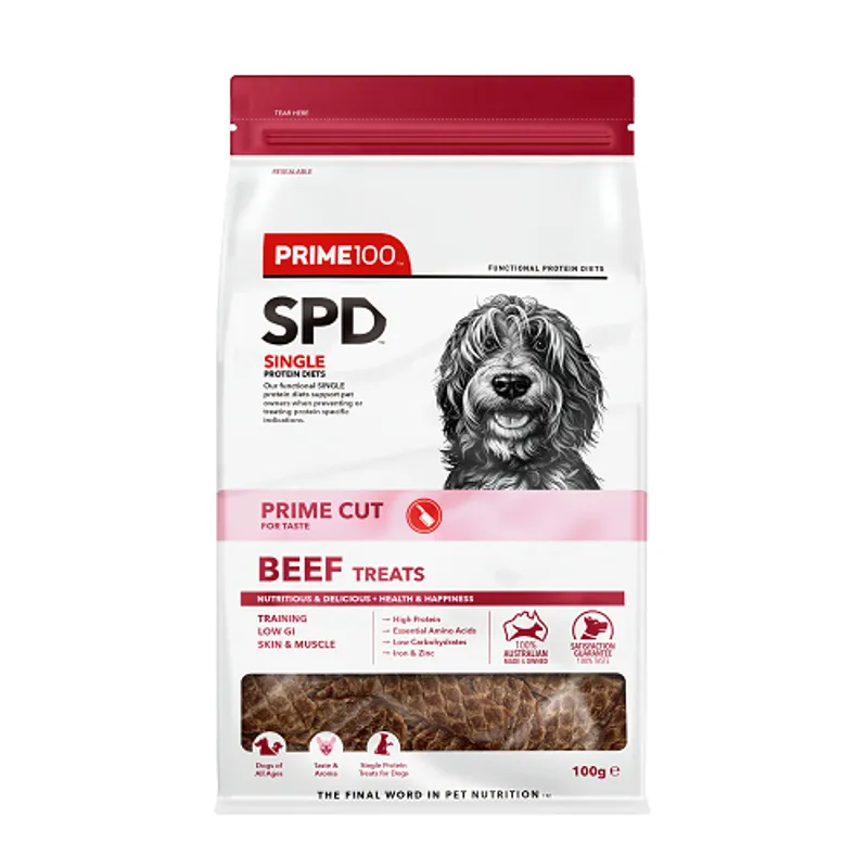 SPD Prime Cut Dog Treats | Beef - Peticular