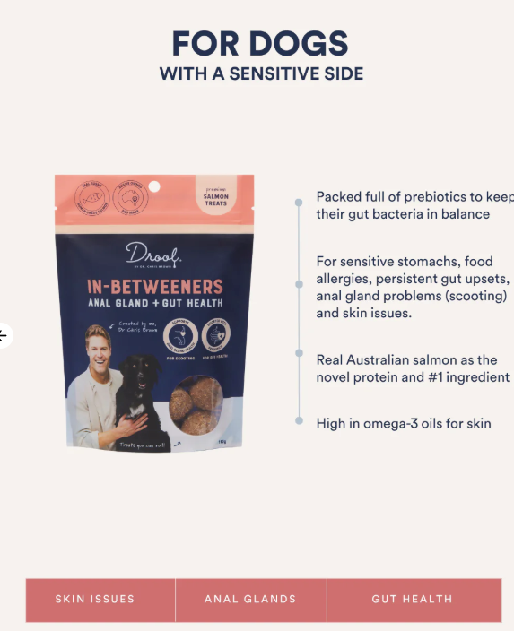 In-Betweeners Dog Anal Gland + Gut Health