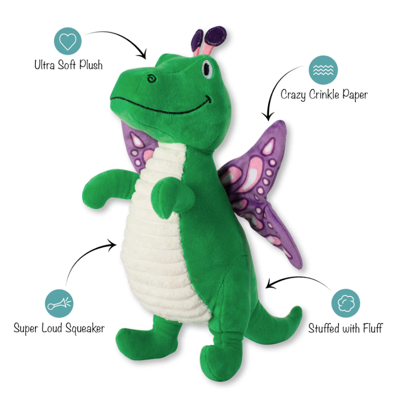 Flutter Rex Dog Toy - Peticular