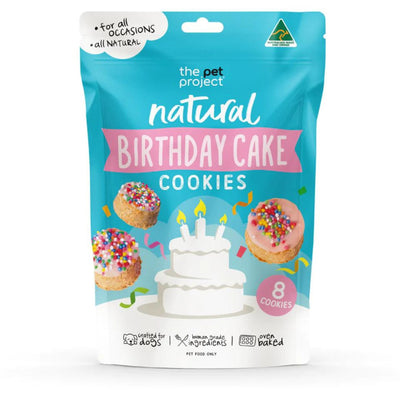Birthday Cake Dog Cookies