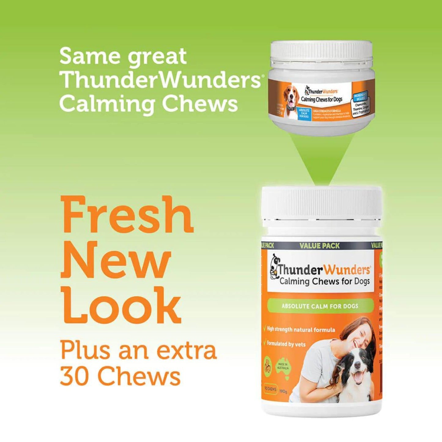 ThunderWunders Calming Chews For Dogs