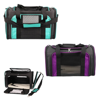 Foldable Soft Sided Pet Carrier