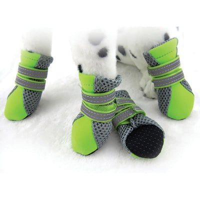 Fashion Mesh Dog Boots | Green
