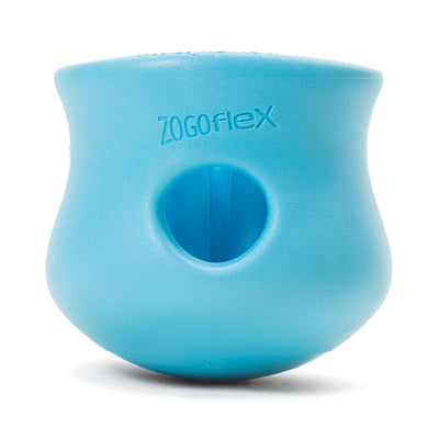 Toppl Tough Dog Treat Toy Blue