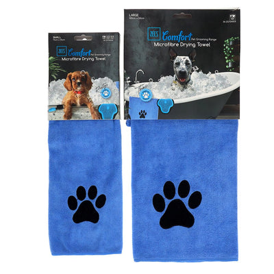 Zeez Comfort Microfibre Dog Towel - Peticular