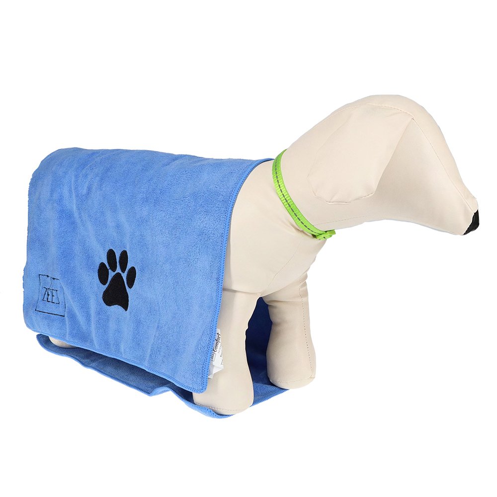 Zeez Comfort Microfibre Dog Towel - Peticular