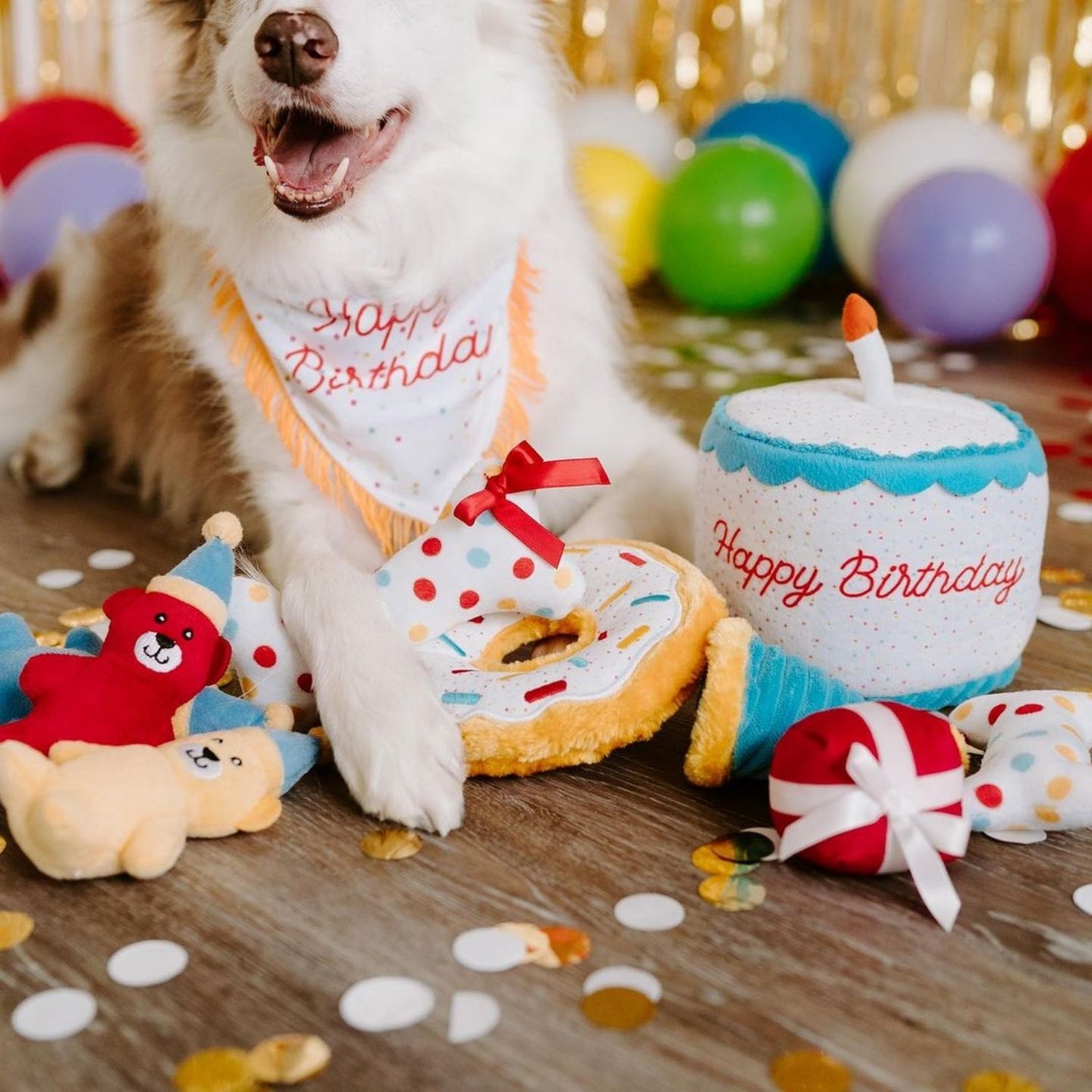 Interactive Dog Toy | Birthday Cake