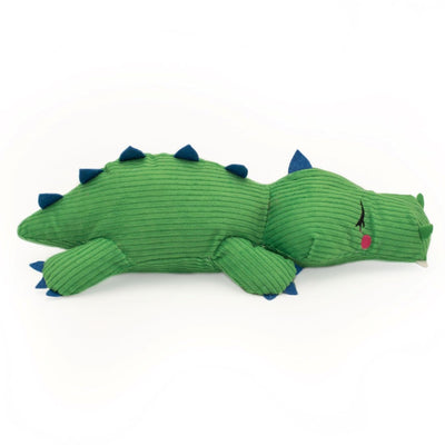 Snooziez with Shhhqueaker Dog Toy | Alligator