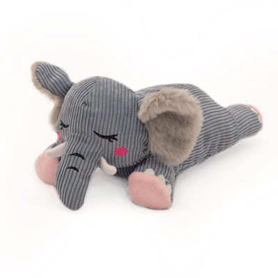 Snooziez with Shhhqueaker Dog Toy | Elephant