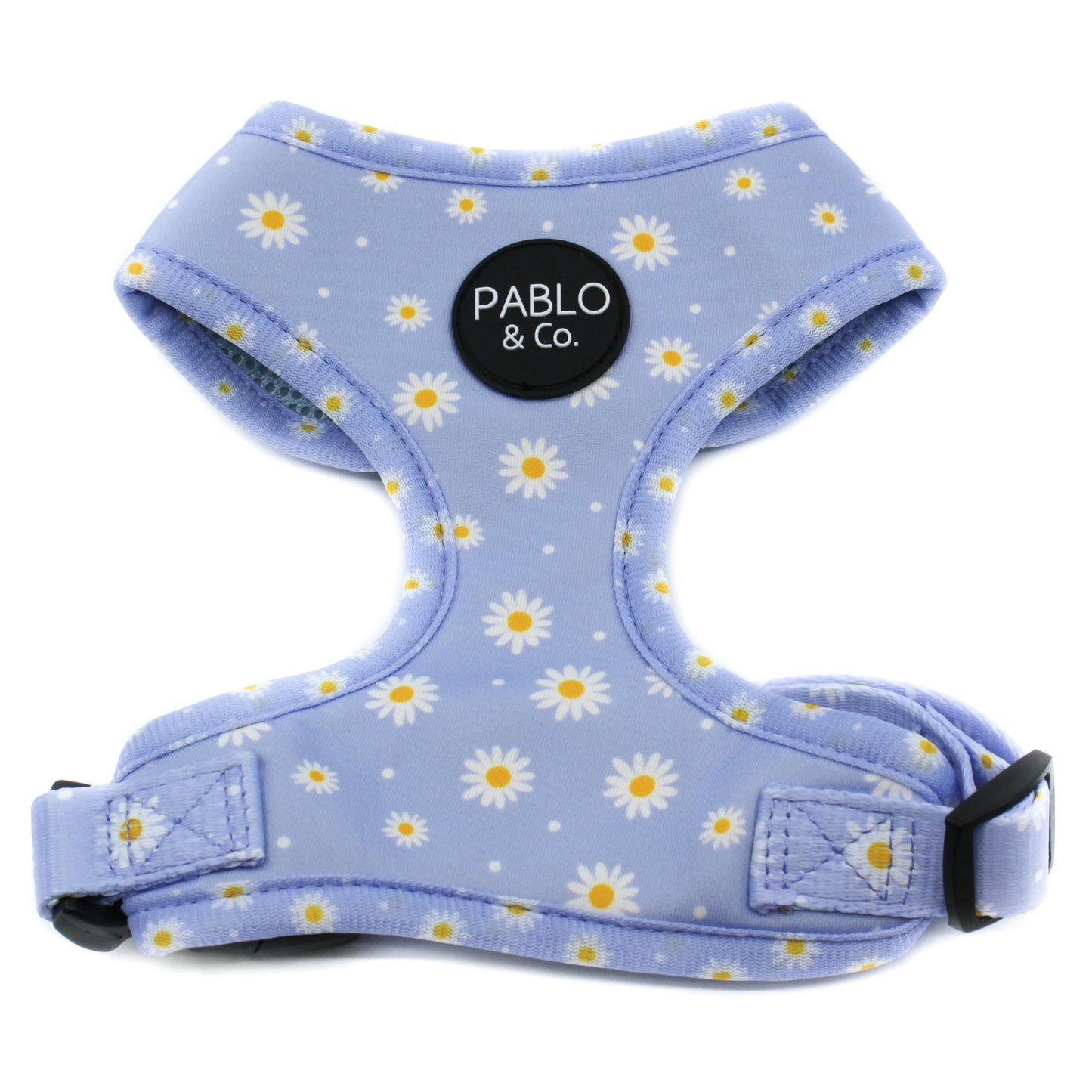 Blue Daisy | Adjustable Dog Harness
