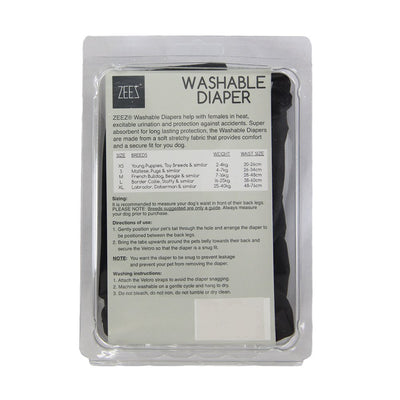 Zeez Washable Diaper - Peticular