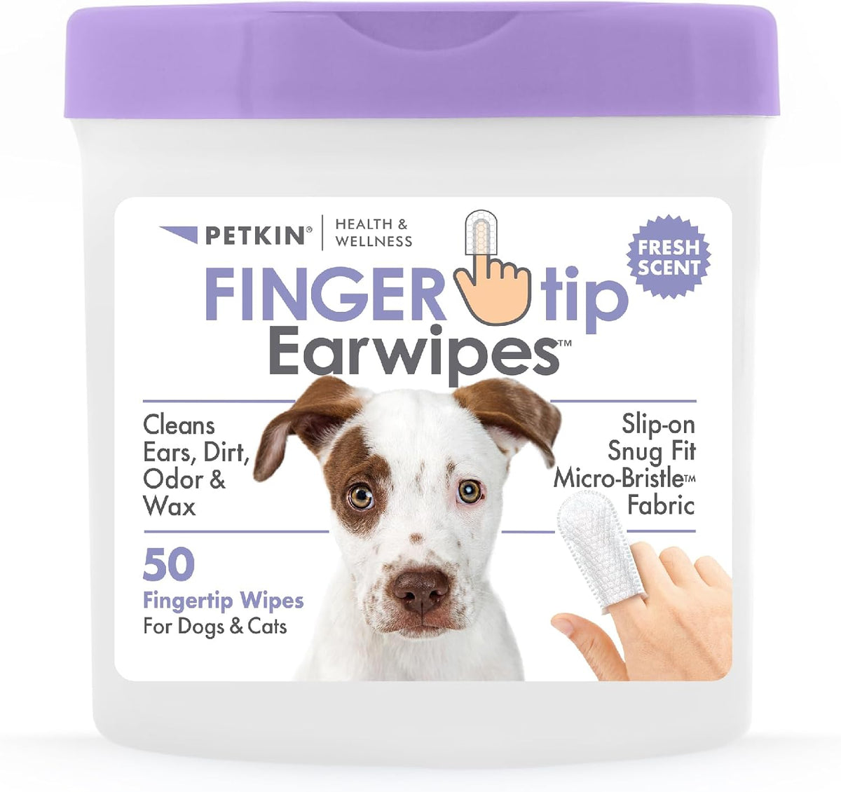 FINGERtip Pet Earwipes
