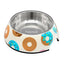 FuzzYard - Go Nuts for Donuts Dog Bowl - Peticular
