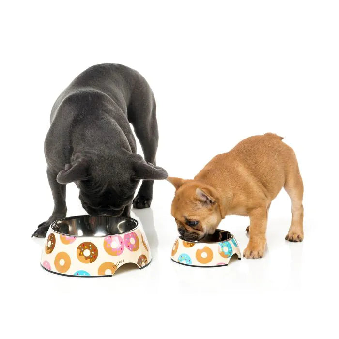 FuzzYard - Go Nuts for Donuts Dog Bowl - Peticular