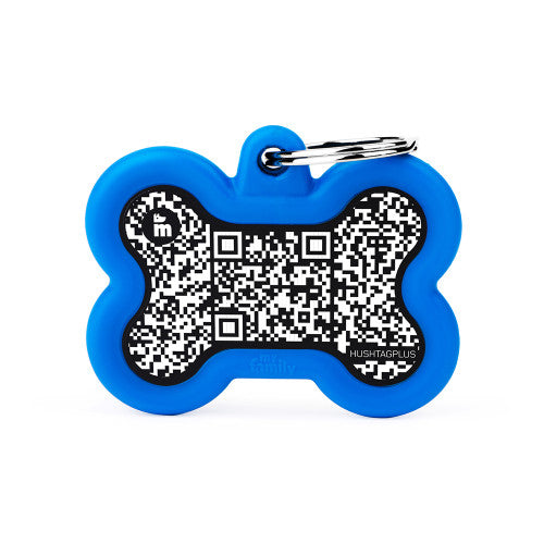 Pet ID Tag | Hushtag  PLUS  Bone + FREE Engraving