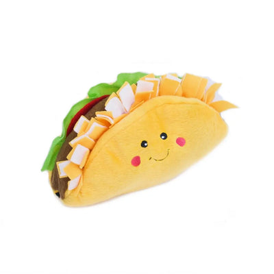 NomNomz Plush Dog Toy | Taco
