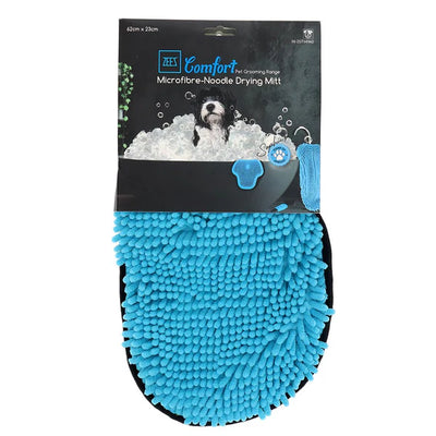 Microfibre-Noodle Drying Mitt - Peticular