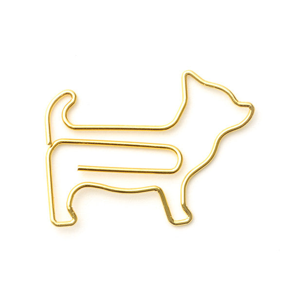 Living & Dining D-Clips Paper Clips | Chihuahua | Peticular