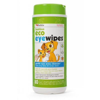 Petkin Bamboo Eco Eye Wipes | Peticular