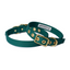 Forest Green + Brass | All Weather Dog Collar