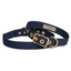 Navy + Brass | All Weather Dog Collar