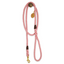 Rose Pink + Brass | All Weather Rope Dog Leash