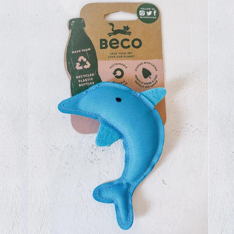 Dolphin Catnip Toy