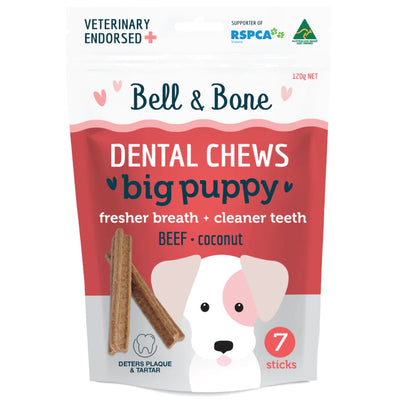 Puppy Dental Chews | Beef & Coconut
