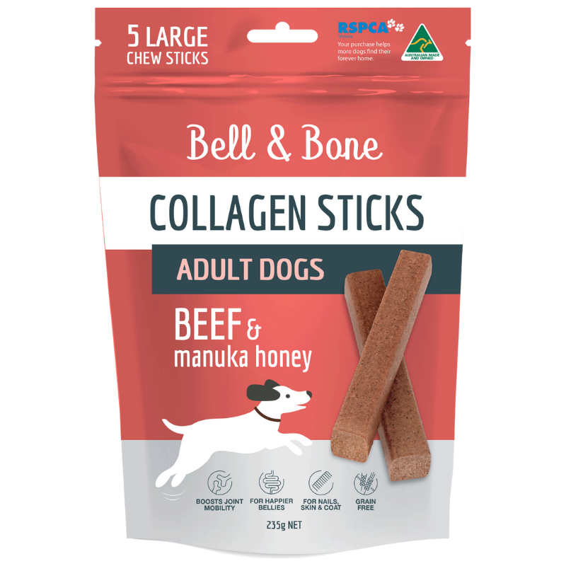 Collagen Sticks For Adult Dogs | Beef