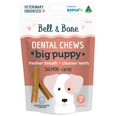 Puppy Dental Chews | Salmon & Carrot