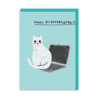 Birthday Card | Laptop