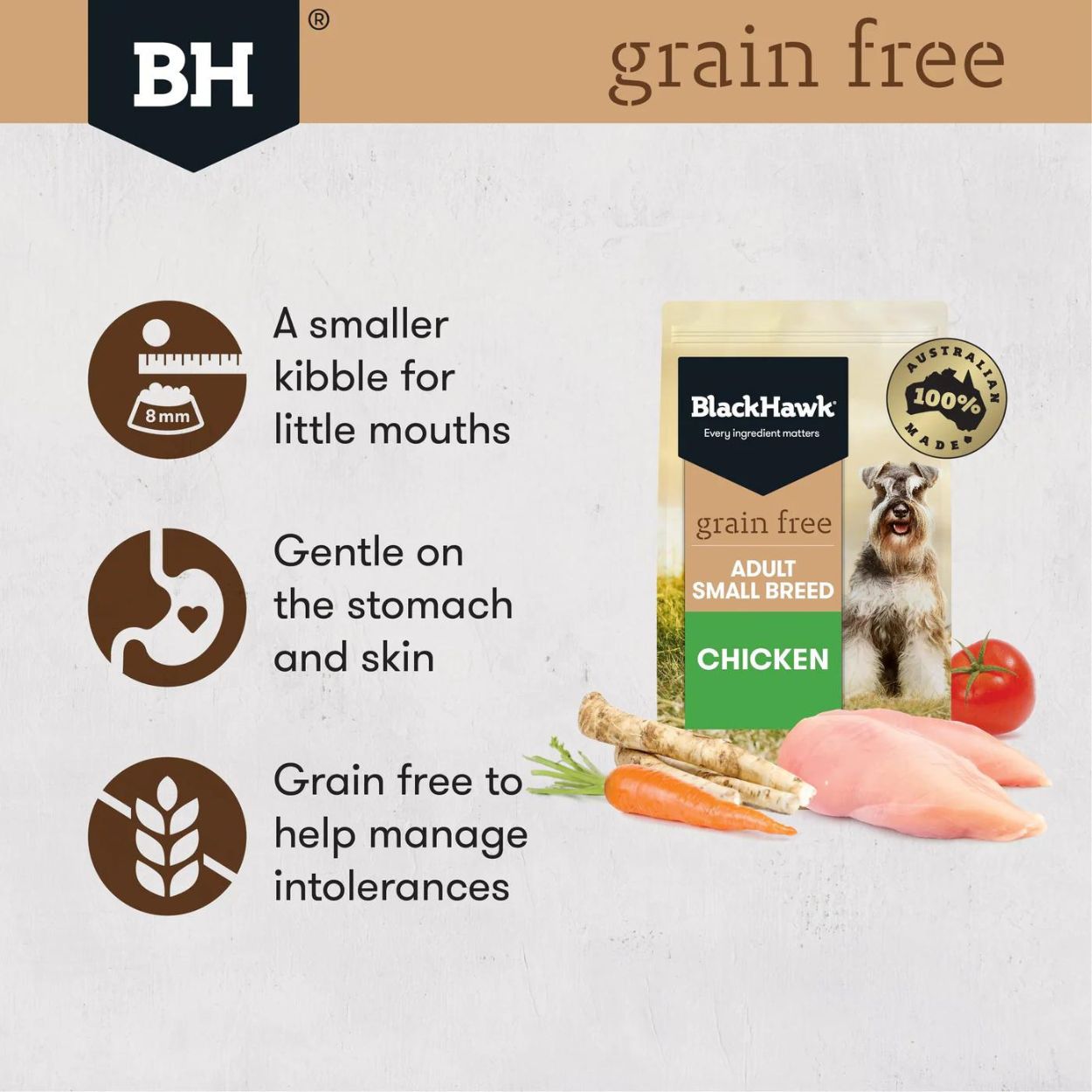 Grain Free Small Breed Dog Food | Chicken