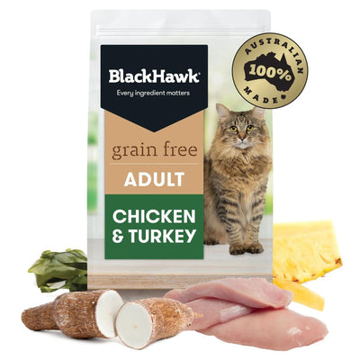 Grain Free Adult Cat Food | Chicken & Turkey - Peticular