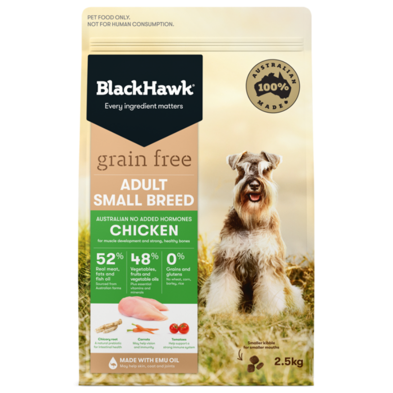 Black Hawk Grain Free Small Breed Dog Food | Chicken | Peticular