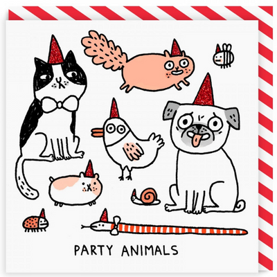 Vevoke Blank Card | Party Animals | Peticular