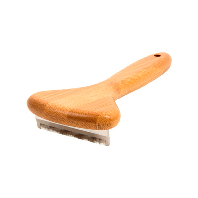 Essential Dog Natural Bamboo Deshedding Tool | Peticular