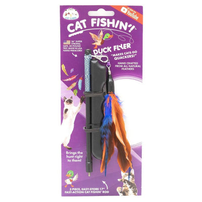 Cat Fishin' Rod Teaser Cat Toy | Duck Flyer