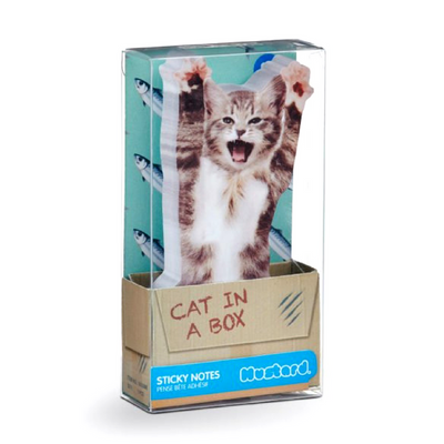 Outliving Sticky Notes | Cat In A Box | Peticular