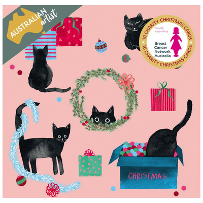 Christmas Card Box | Cat Mischief